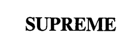 SUPREME trademark