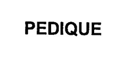 PEDIQUE trademark