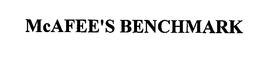MCAFEE'S BENCHMARK trademark