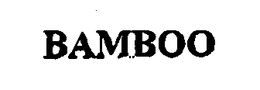 BAMBOO trademark