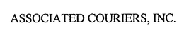 ASSOCIATED COURIERS, INC. trademark