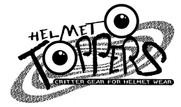 HELMET TOPPERS CRITTER GEAR FOR HELMET WEAR trademark
