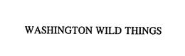 WASHINGTON WILD THINGS trademark