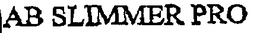 AB SLIMMER PRO trademark