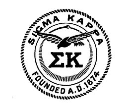 SIGMA KAPPA FOUNDED A.D. 1874 trademark