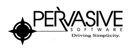 PERVASIVE SOFTWARE DRIVING SIMPLICITY. trademark