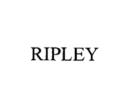 RIPLEY trademark