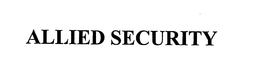 ALLIED SECURITY trademark