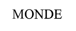 MONDE trademark
