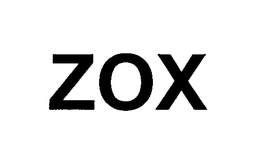 ZOX trademark