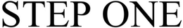 STEP ONE trademark