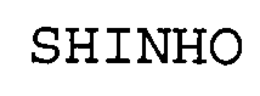 SHINHO trademark