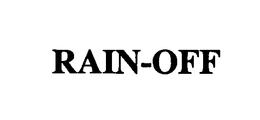 RAIN-OFF trademark