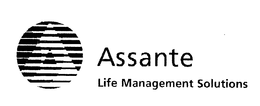 A ASSANTE LIFE MANAGEMENT SOLUTIONS trademark