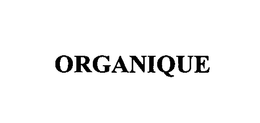 ORGANIQUE trademark