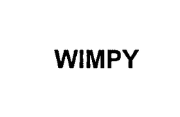 WIMPY trademark