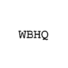 WBHQ trademark