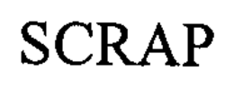 SCRAP trademark