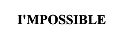 I'MPOSSIBLE trademark