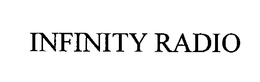 INFINITY RADIO trademark