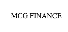MCG FINANCE trademark