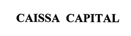 CAISSA CAPITAL trademark