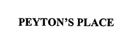 PEYTON'S PLACE trademark