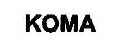 KOMA trademark