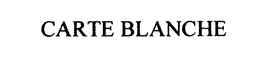 CARTE BLANCHE trademark
