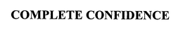 COMPLETE CONFIDENCE trademark