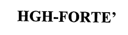 HGH-FORTE' trademark