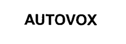 AUTOVOX trademark