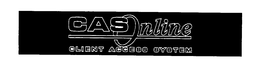 CASONLINE CLIENT ACCESS SYSTEM trademark
