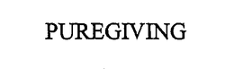 PUREGIVING trademark