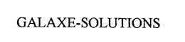 GALAXE-SOLUTIONS trademark