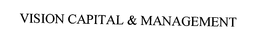 VISION CAPITAL & MANAGEMENT trademark
