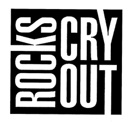 ROCKS CRY OUT trademark