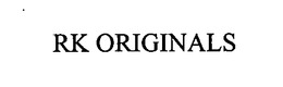 RK ORIGINALS trademark