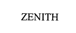 ZENITH trademark
