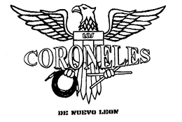 LOS CORONELES DE NUEVO LEON trademark