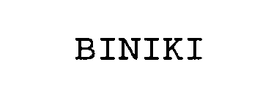 BINIKI trademark