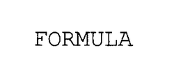 FORMULA trademark