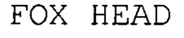 FOX HEAD trademark