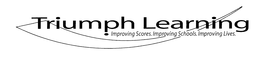 TRIUMPH LEARNING IMPROVING SCORES. IMPROVING SCHOOLS. IMPROVING LIVES. trademark