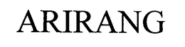 ARIRANG trademark