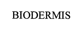 BIODERMIS trademark