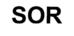 SOR trademark