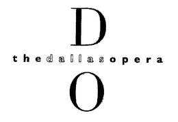 D O THE DALLAS OPERA trademark