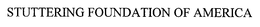 STUTTERING FOUNDATION OF AMERICA trademark