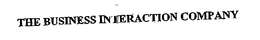 THE BUSINESS INTERACTION COMPANY trademark